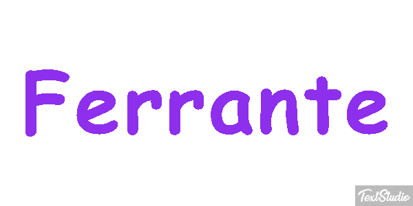 Ferrante Effetto testo