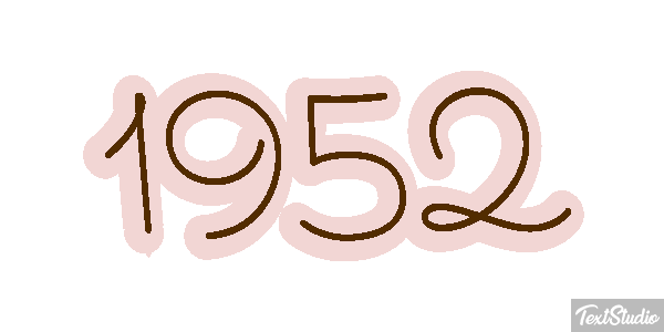 1952 Effet de texte