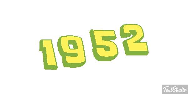 1952 Effet de texte