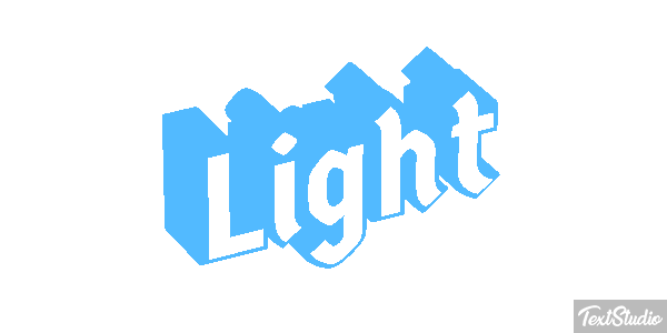 Light テキスト効果