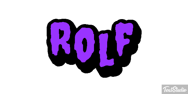 Rolf Tekst effect