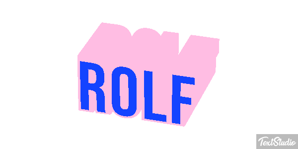 Rolf Tekst effect