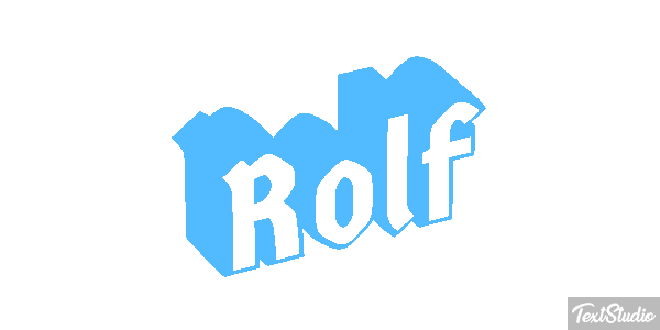 Rolf Tekst effect