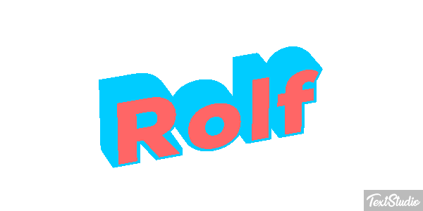 Rolf Tekst effect