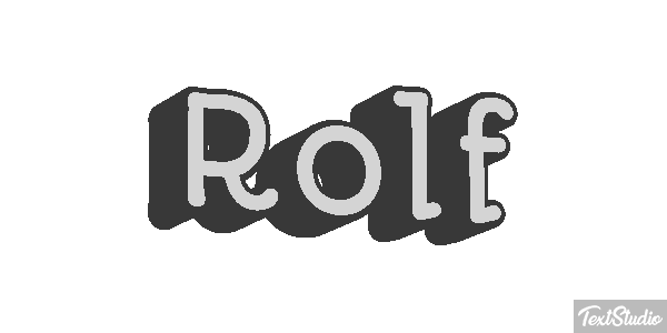 Rolf Tekst effect