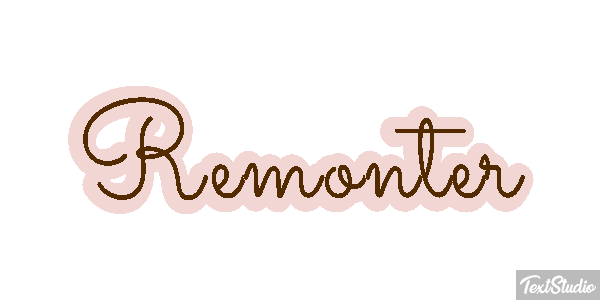 Remonter Текстовый эффект