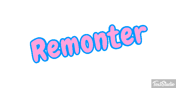 Remonter Текстовый эффект