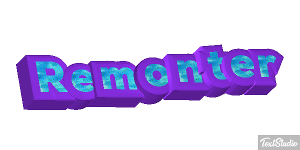 Remonter Текстовый эффект