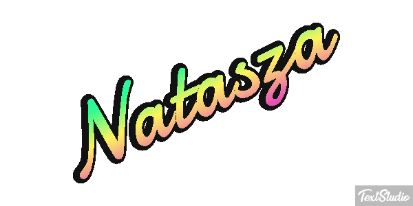 Natasza Effet de texte
