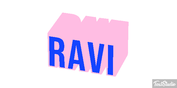 Ravi Texteffekt
