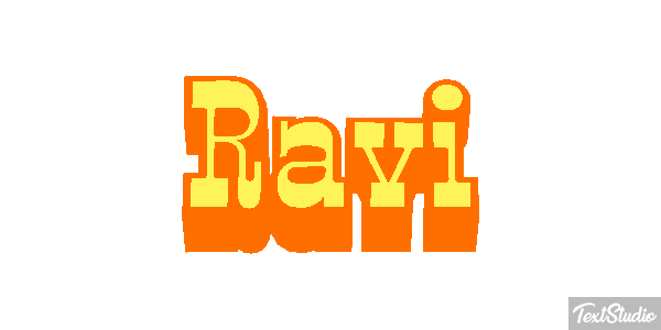 Ravi Texteffekt