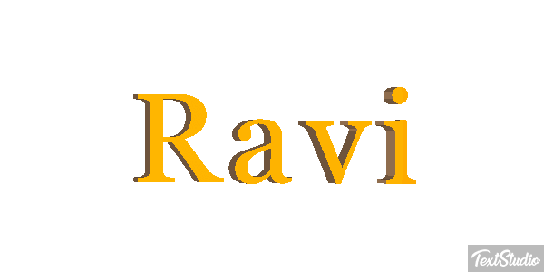 Ravi Texteffekt