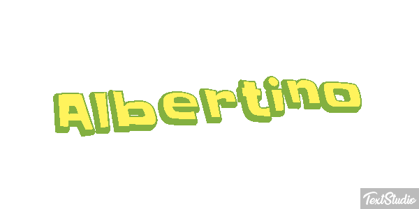 Albertino Efecto de texto