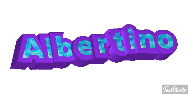 Albertino Efecto de texto