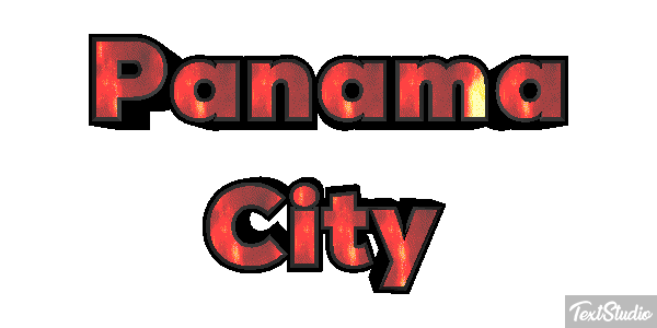 Panama City Effetto testo