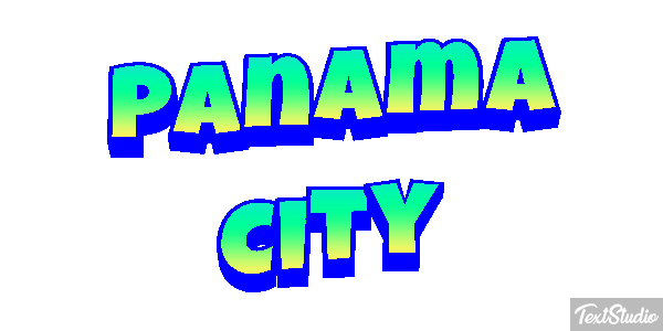 Panama City Effetto testo