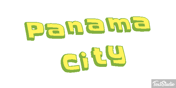 Panama City Effetto testo