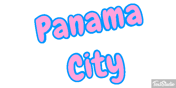 Panama City Effetto testo