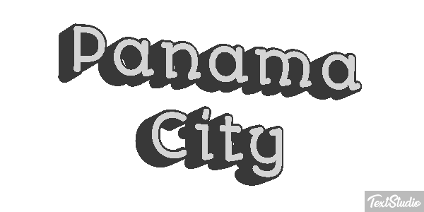 Panama City Effetto testo