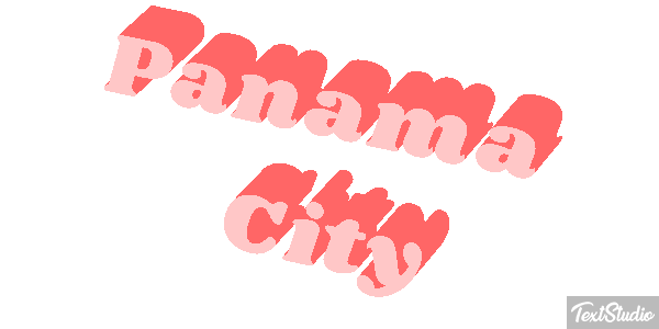 Panama City Effetto testo