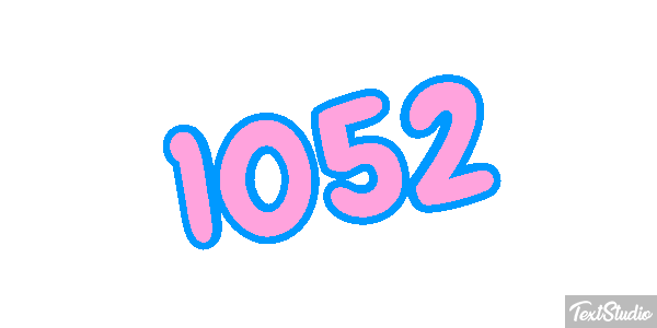 1052 Text effect