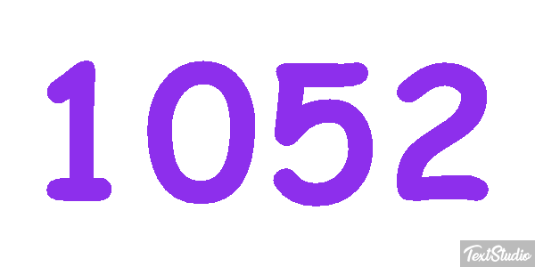 1052 Text effect