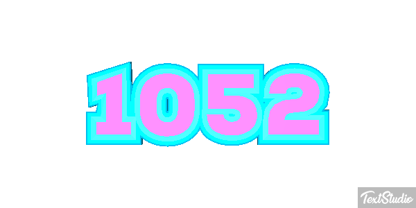 1052 Text effect