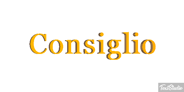 Consiglio Effetto testo