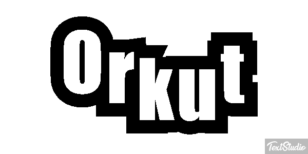 Orkut Efecto de texto