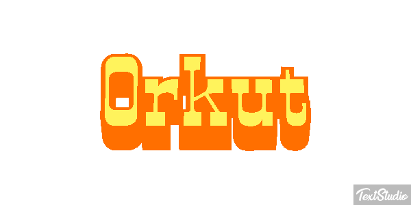 Orkut Efecto de texto