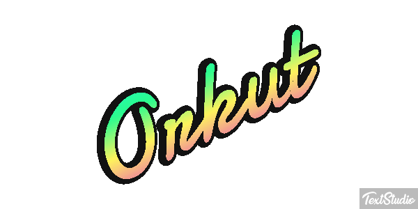 Orkut Efecto de texto