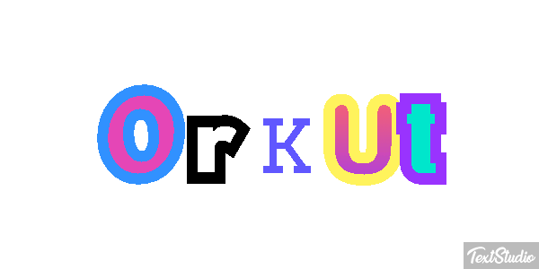 Orkut Efecto de texto