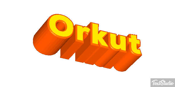 Orkut Efecto de texto