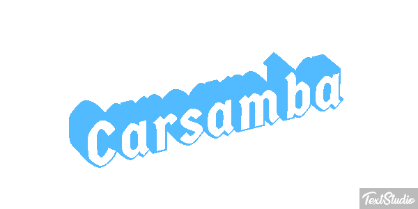 Çarşamba Metin efekti
