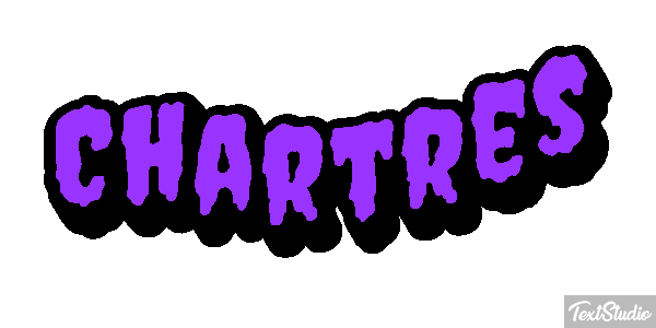 Chartres テキスト効果