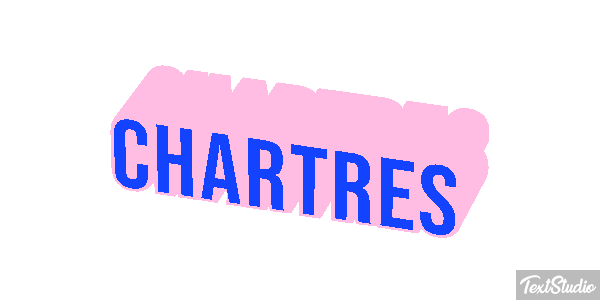 Chartres テキスト効果