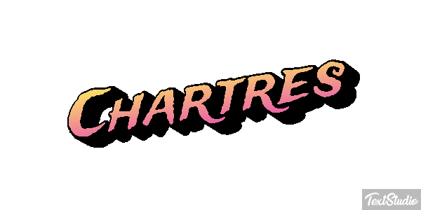 Chartres テキスト効果