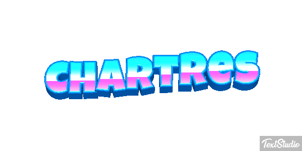 Chartres テキスト効果
