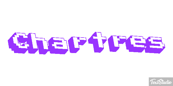 Chartres テキスト効果