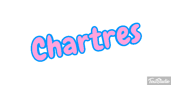 Chartres テキスト効果