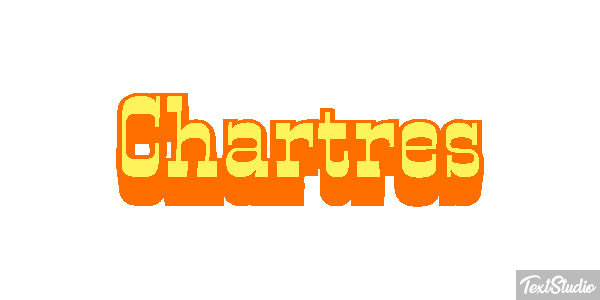Chartres テキスト効果
