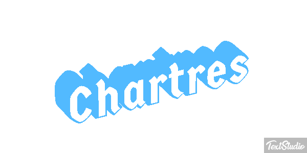 Chartres テキスト効果