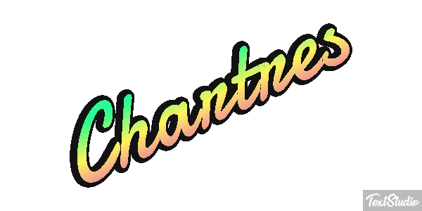 Chartres テキスト効果