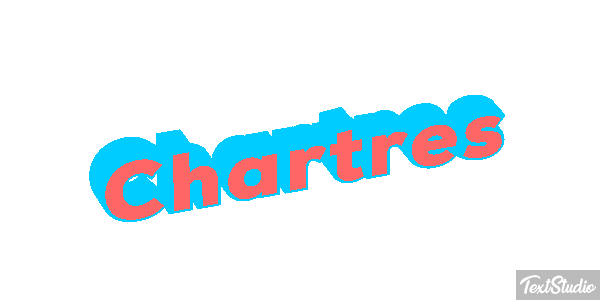 Chartres テキスト効果