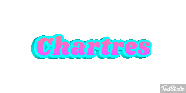 Chartres テキスト効果
