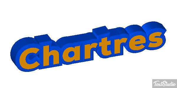 Chartres テキスト効果
