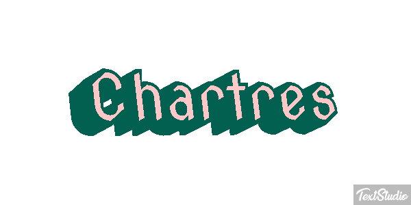 Chartres テキスト効果