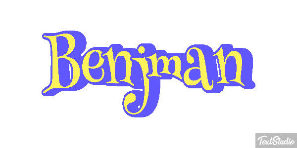 Benjman Effetto testo