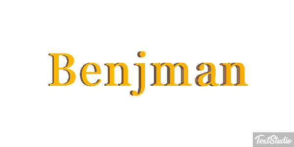 Benjman Effetto testo