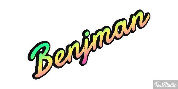 Benjman Effetto testo